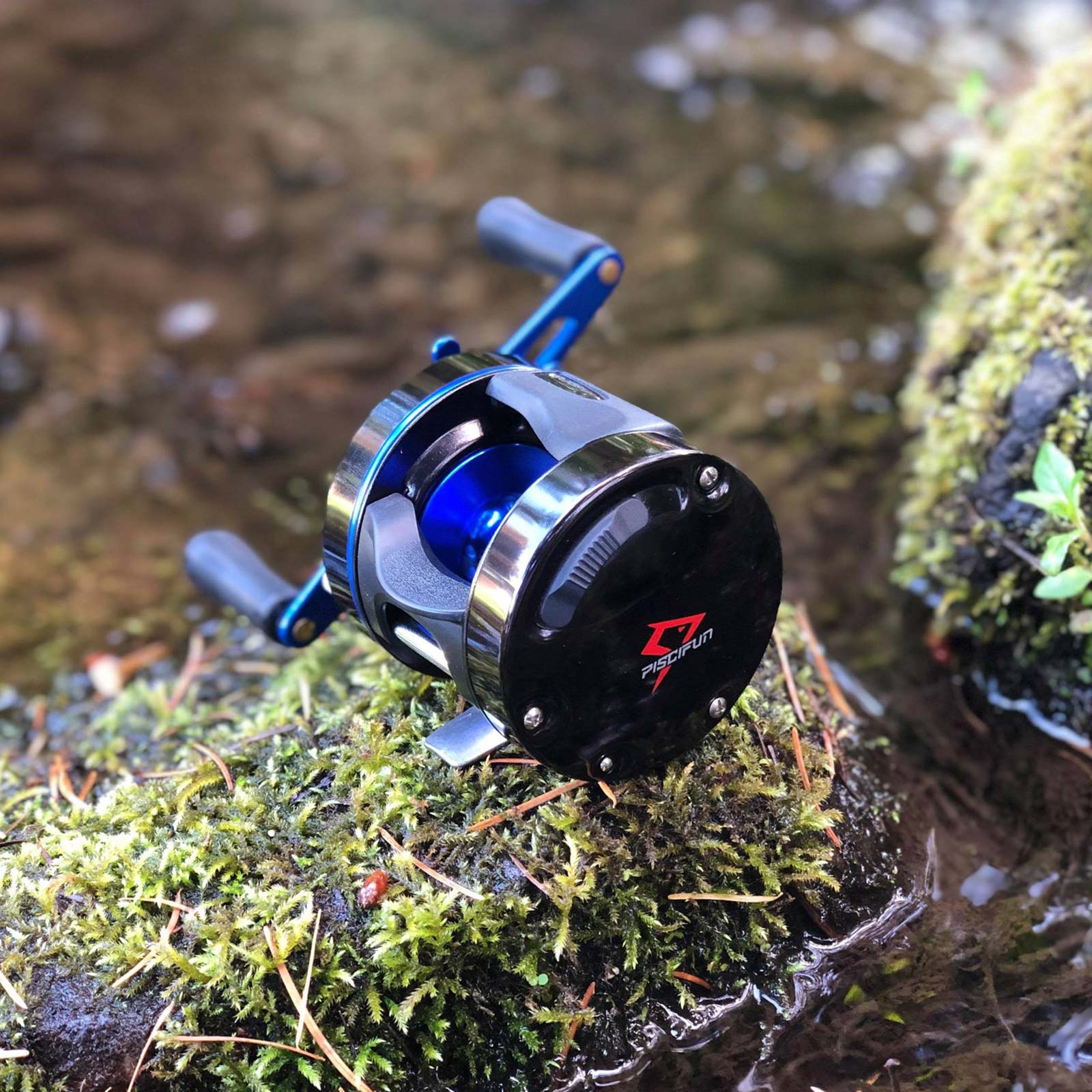 Piscifun®Chaos XS Round Baitcasting Reel and Catfish Casting Rod Combo - Image 12