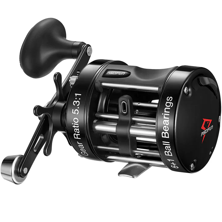 Piscifun®Chaos XS Round Baitcasting Reel and Catfish Casting Rod Combo - Image 3