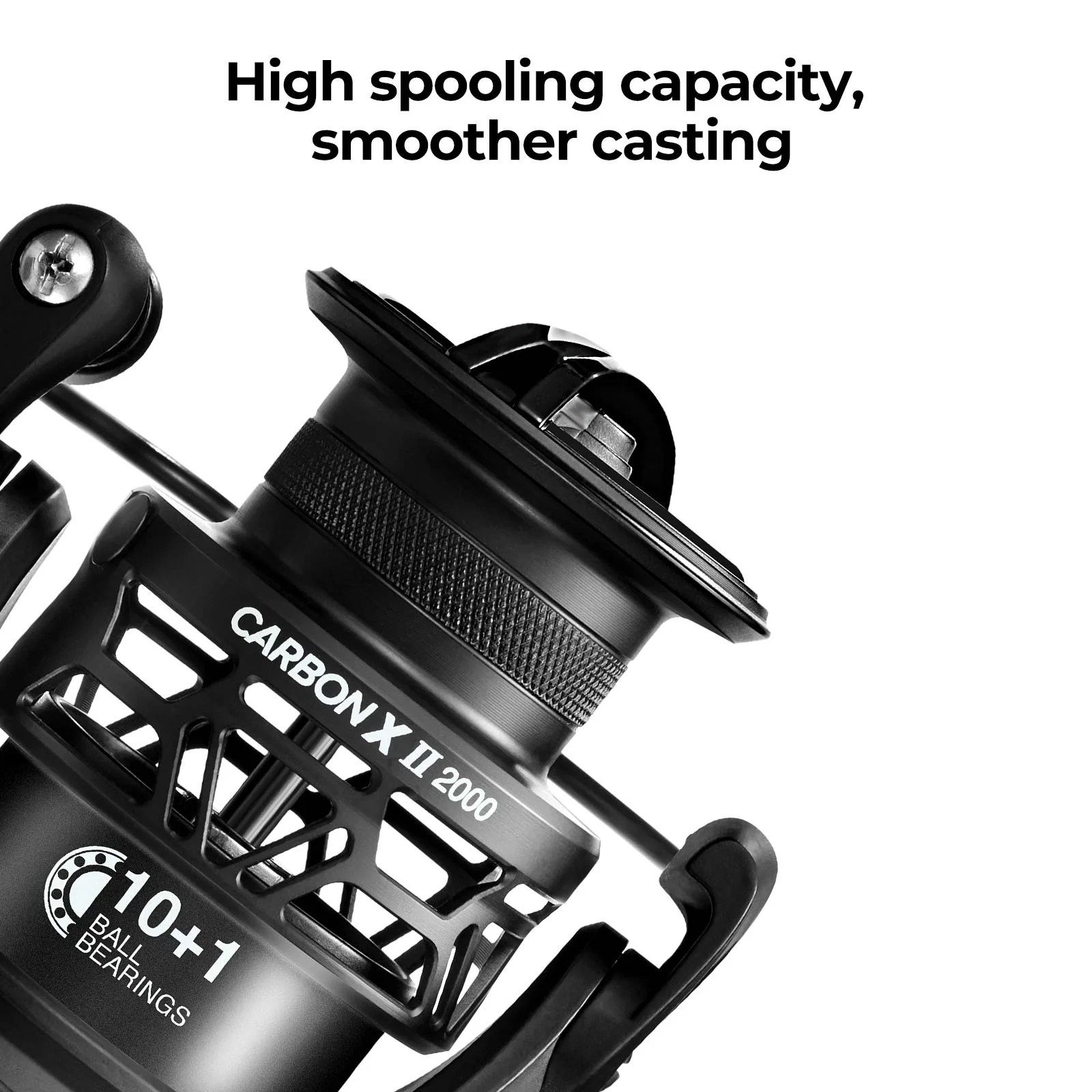 Piscifun® Carbon X II Spinning Reels & Carbon R1 Spinning Rod Combo - Image 14