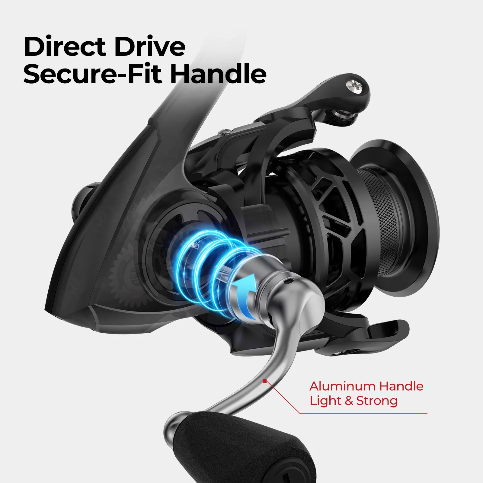 Piscifun® Carbon X II Spinning Reels & Carbon R1 Spinning Rod Combo - Image 17