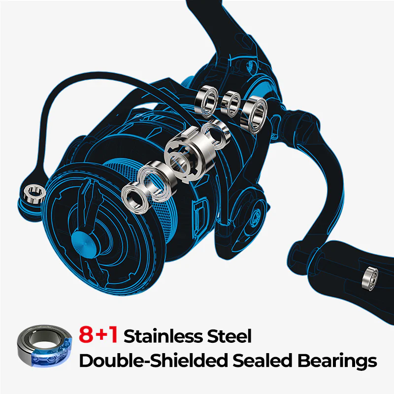 Piscifun® Carbon XT Spinning Reel The Best Ultralight Fishing Reel - Image 8