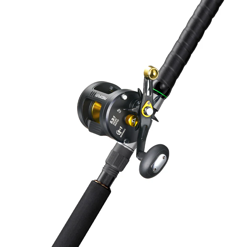 Piscifun® Chaos Pro CNC Baitcasting Reels and LED LumiCat II Casting Rods Combo - Image 35
