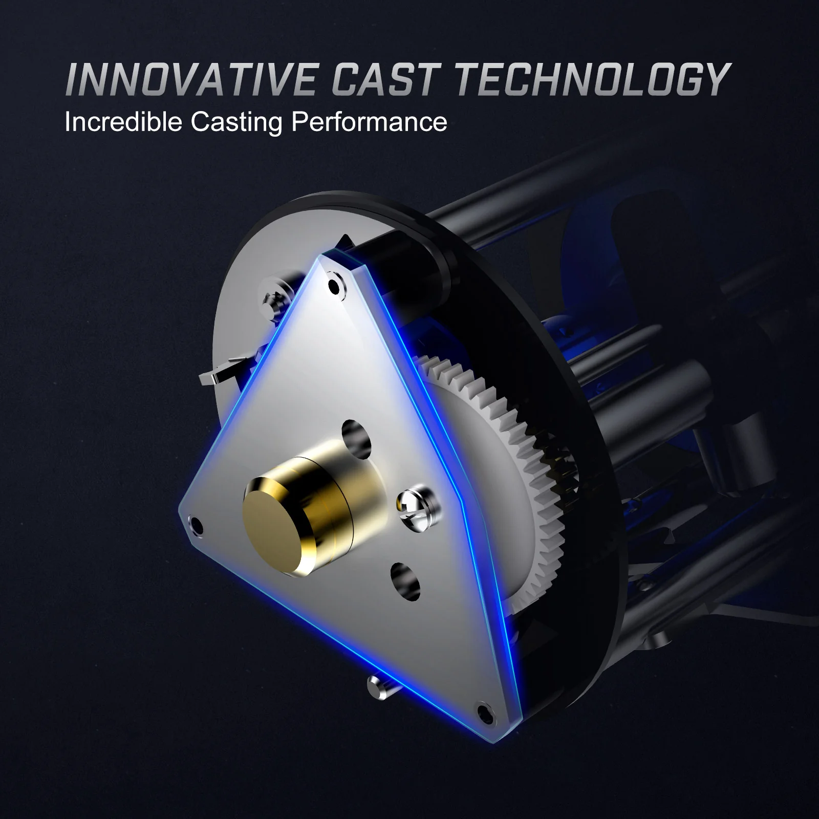 Piscifun® Chaos XS Casting Reels and Catfish Casting Rods Combo - Image 5