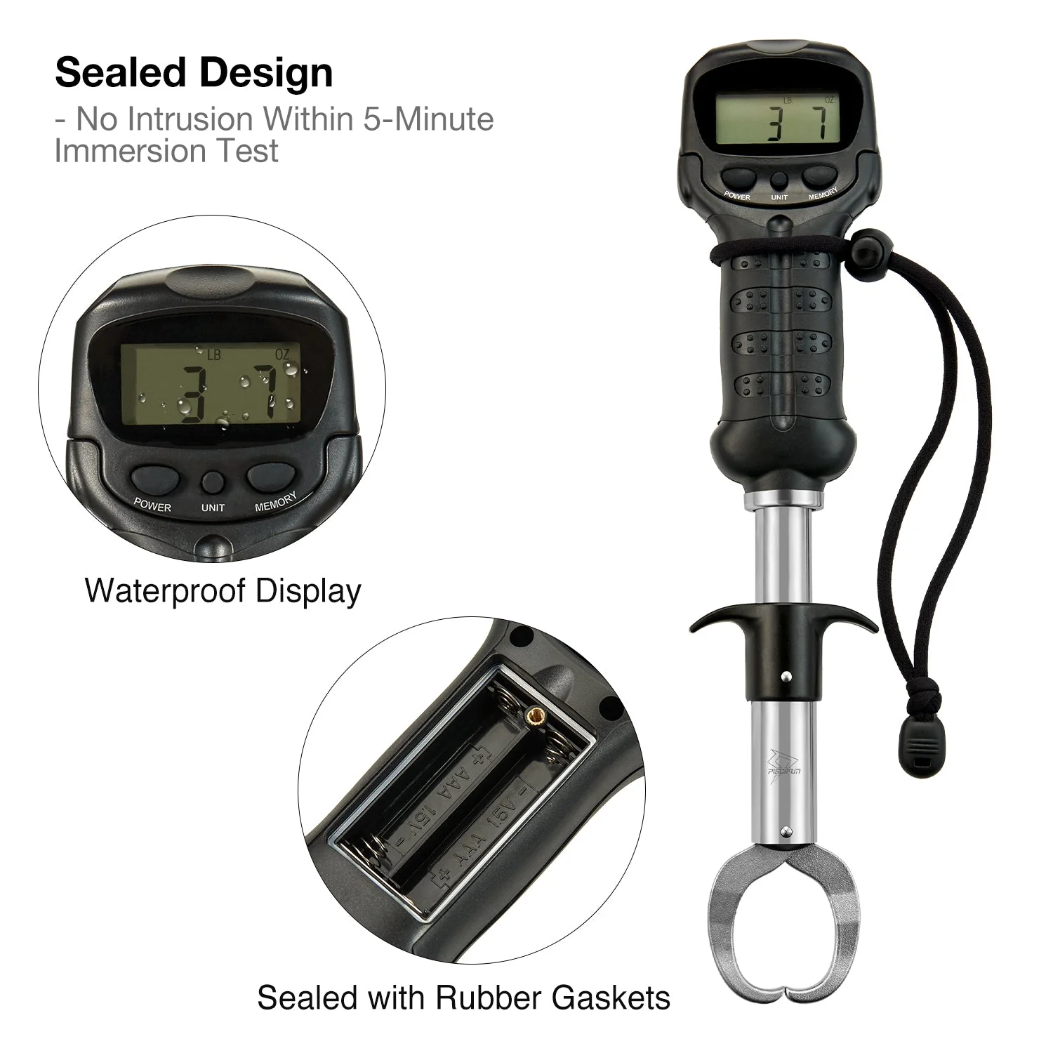 Piscifun Fish Lip Gripper with Digital Scale - Image 6