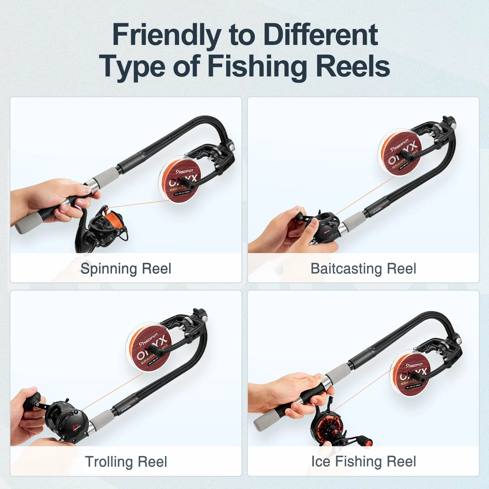 Piscifun® Speed Fishing Line Spooler Fishing Line Winder - Image 3