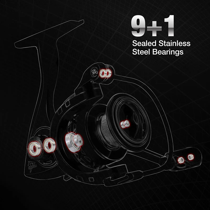 Flash Sale Piscifun® Flame Red Spinning Reel - Image 3