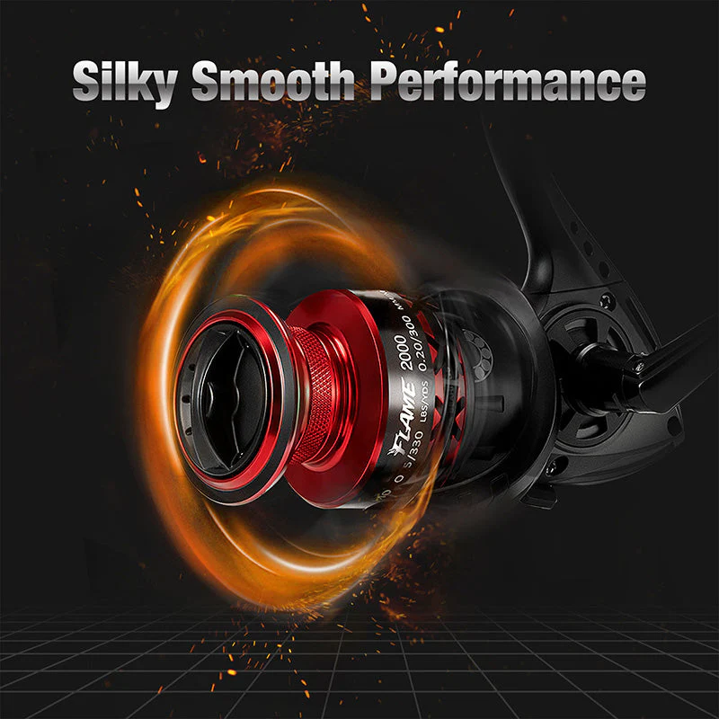 Flash Sale Piscifun® Flame Red Spinning Reel - Image 4