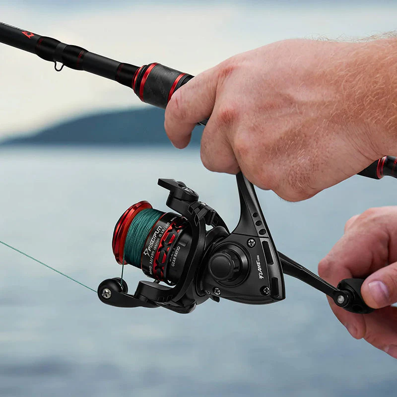 Flash Sale Piscifun® Flame Red Spinning Reel - Image 9
