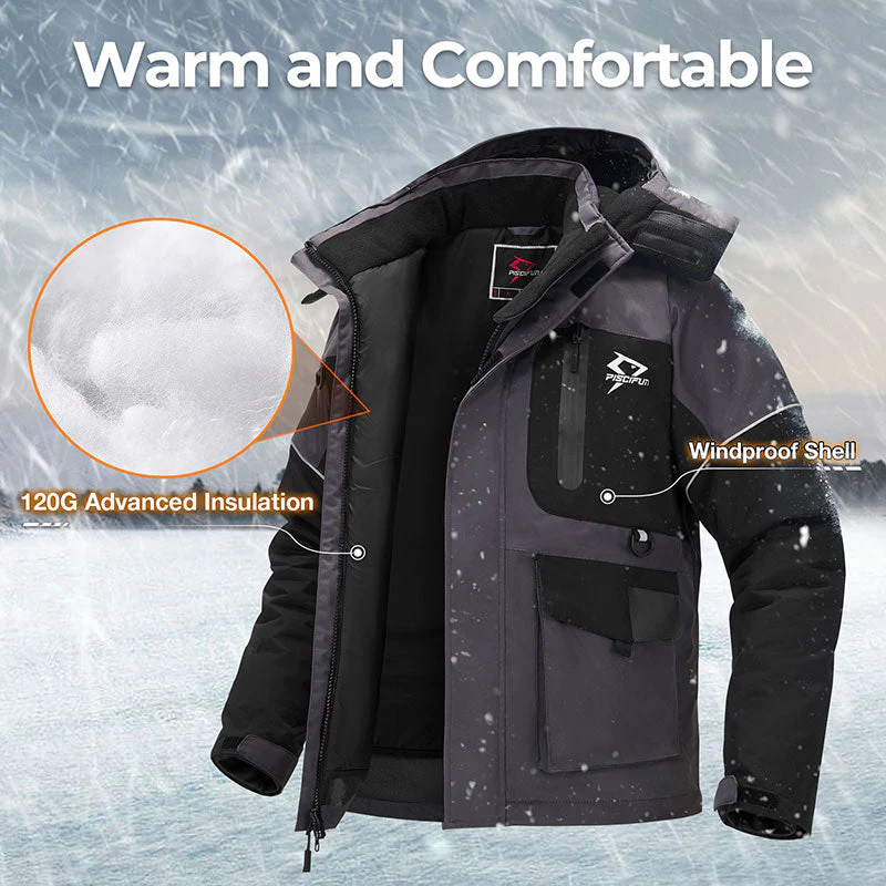 Piscifun Ice Fishing Insulated Jacket Waterproof - Image 4