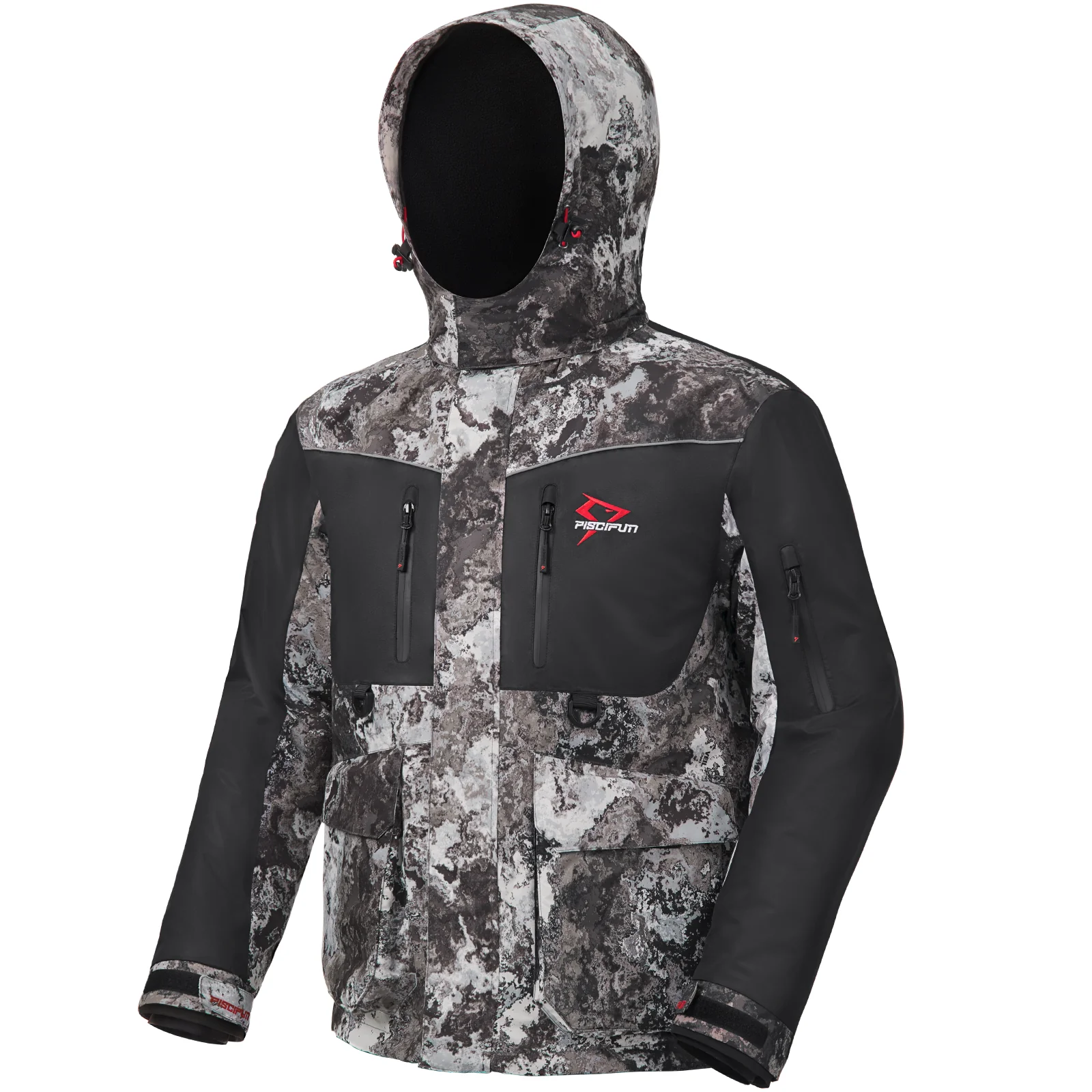 Piscifun Ice Fishing Suit,3 in 1 Jacket,Waterproof Fishing Bib With Flotation Technology - Image 26