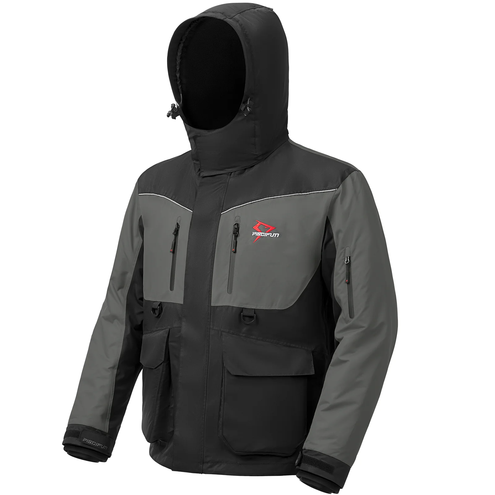 Piscifun Ice Fishing Suit,3 in 1 Jacket,Waterproof Fishing Bib With Flotation Technology - Image 27