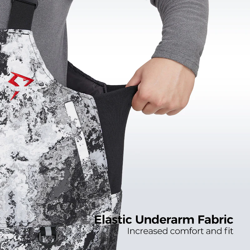 Piscifun Ice Fishing Suits, Insulated Jacket & Bibs Waterproof With Flotation Technology - Image 13