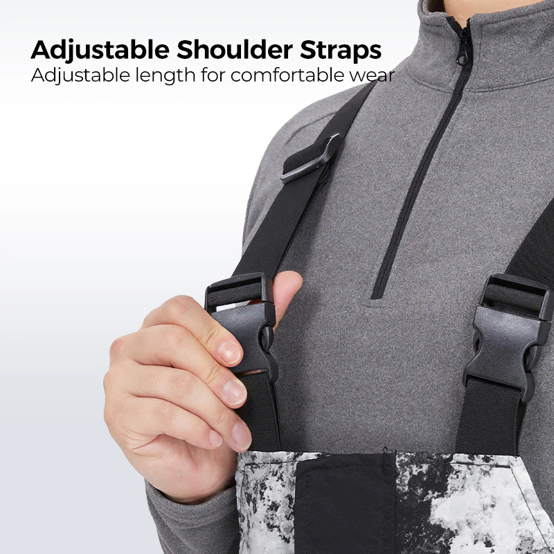 Piscifun Ice Fishing Suits, Insulated Jacket & Bibs Waterproof With Flotation Technology - Image 14