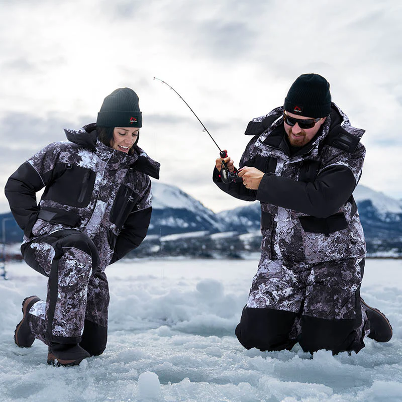 Piscifun Ice Fishing Suits, Insulated Jacket & Bibs Waterproof With Flotation Technology - Image 17