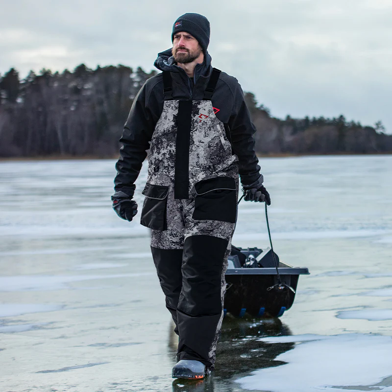 Piscifun Ice Fishing Suits, Insulated Jacket & Bibs Waterproof With Flotation Technology - Image 18