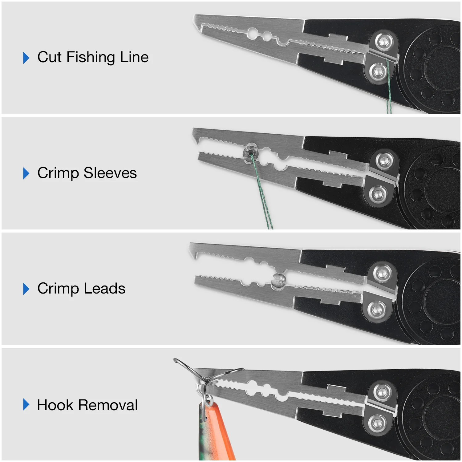 Flash Sale Piscifun® Ⅲ Aluminum Fishing Pliers - Image 4