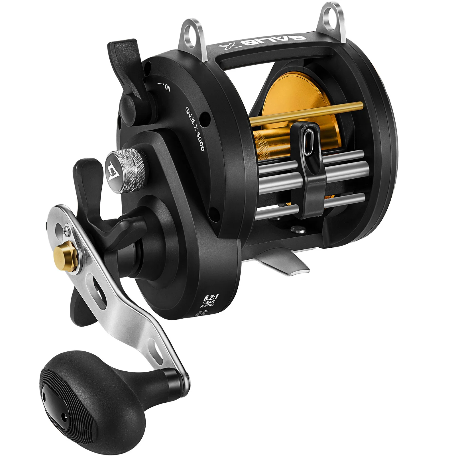 Piscifun® Salis X Trolling Reel Conventional Level Wind Reel - Image 12