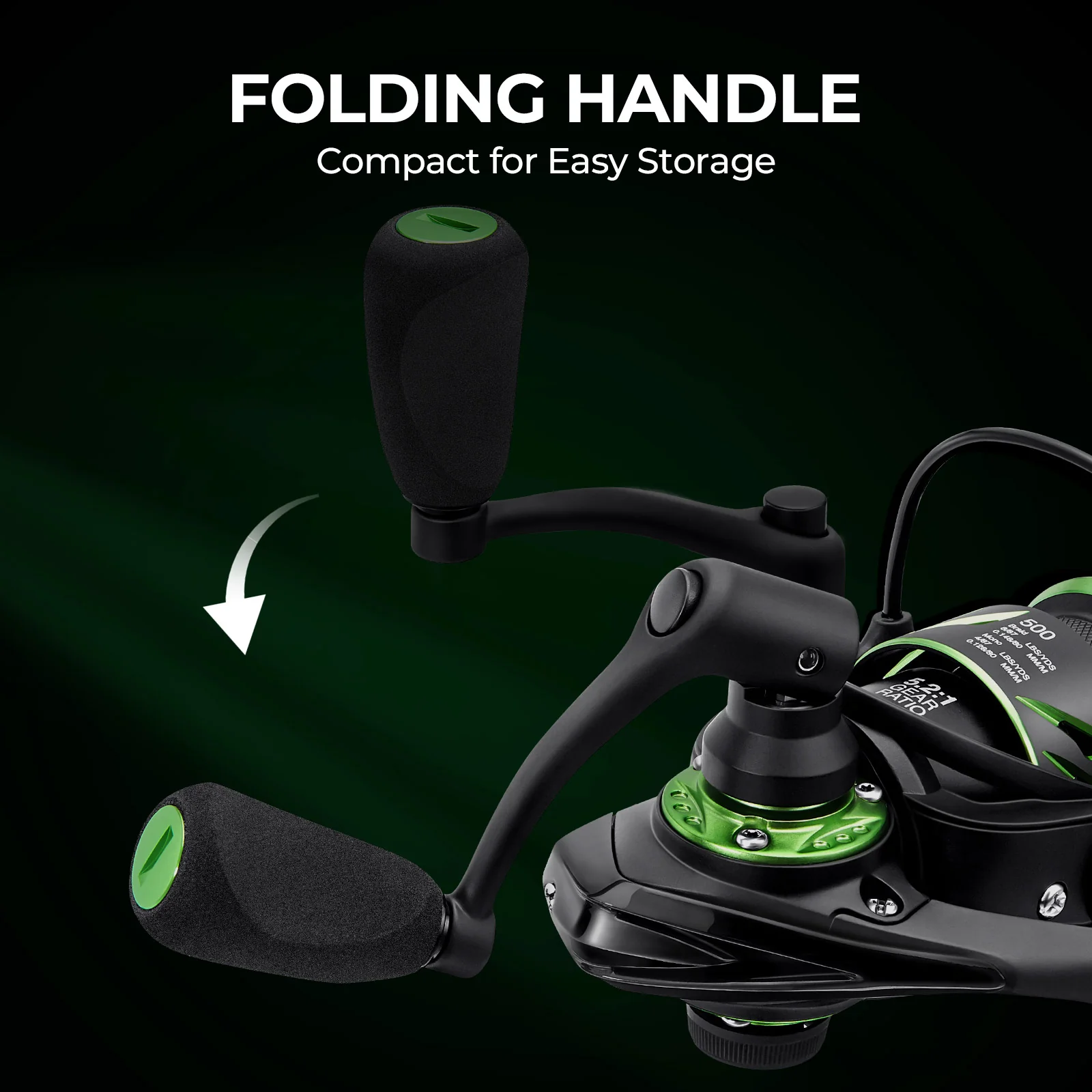 Piscifun® Viper X Spinning Reel High Speed Fishing Reel Size 500-5000 - Image 11