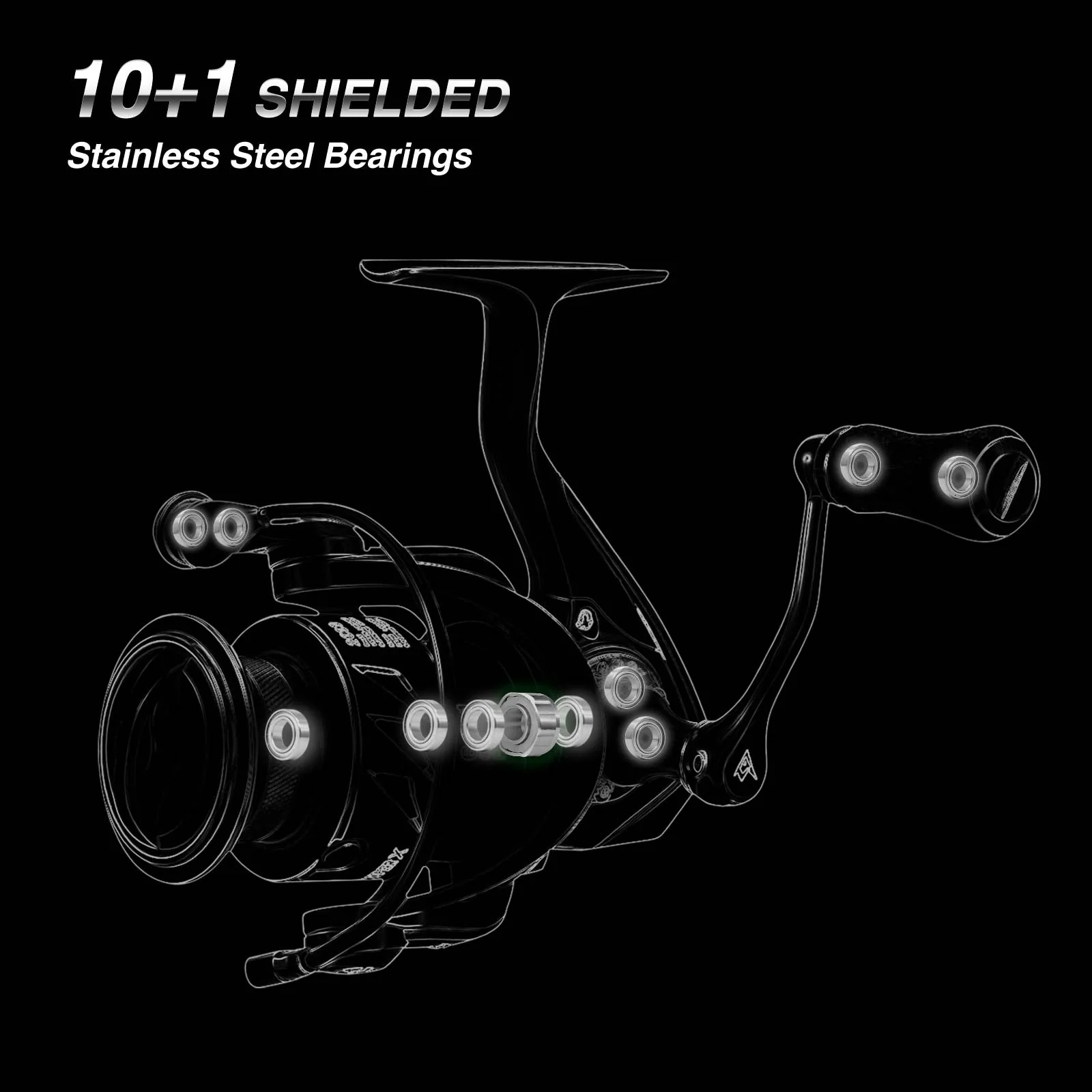 Flash Sale Piscifun® Viper X High Speed Spinning Fishing Reel - Image 5