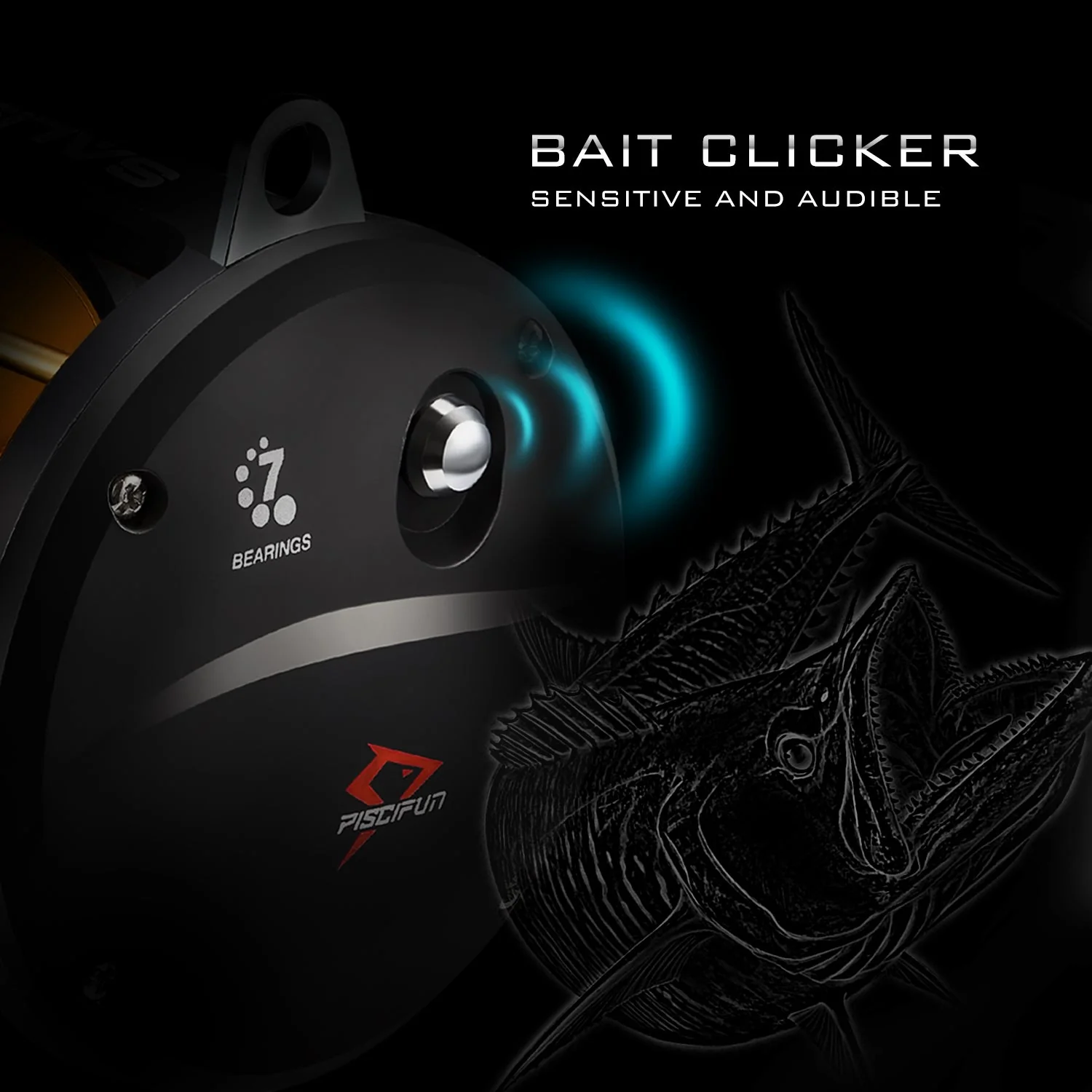 Flash Sale Piscifun® Salis X Trolling Reel Conventional Level Wind Reel - Image 5