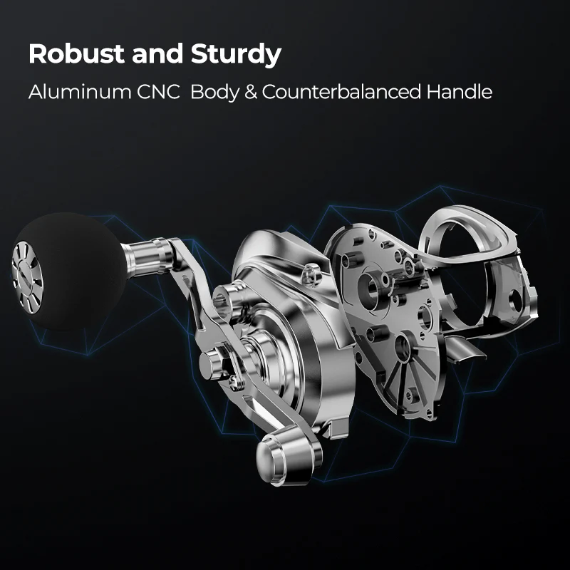 Wholesale Piscifun® 300 Model Low Profile Baitcasting Reel Casting Reels - Image 10