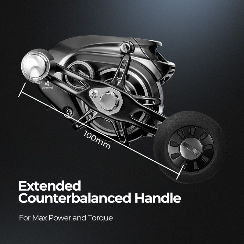 Wholesale Piscifun® 300 Model Low Profile Baitcasting Reel Casting Reels - Image 13