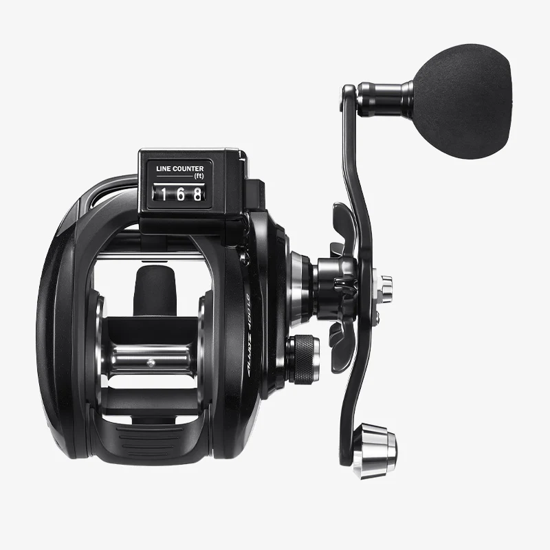 Wholesale Piscifun® 400 Line Counter Saltwater Freshwater Line Trolling Reels With Bait Clicker - Image 11