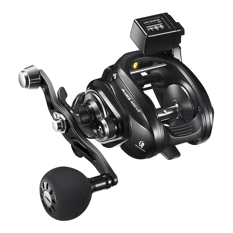 Wholesale Piscifun® 400 Line Counter Saltwater Freshwater Line Trolling Reels With Bait Clicker - Image 14