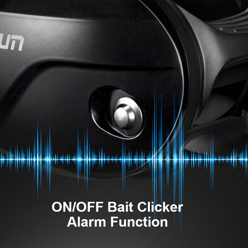 Wholesale Piscifun® 400 Line Counter Saltwater Freshwater Line Trolling Reels With Bait Clicker - Image 3