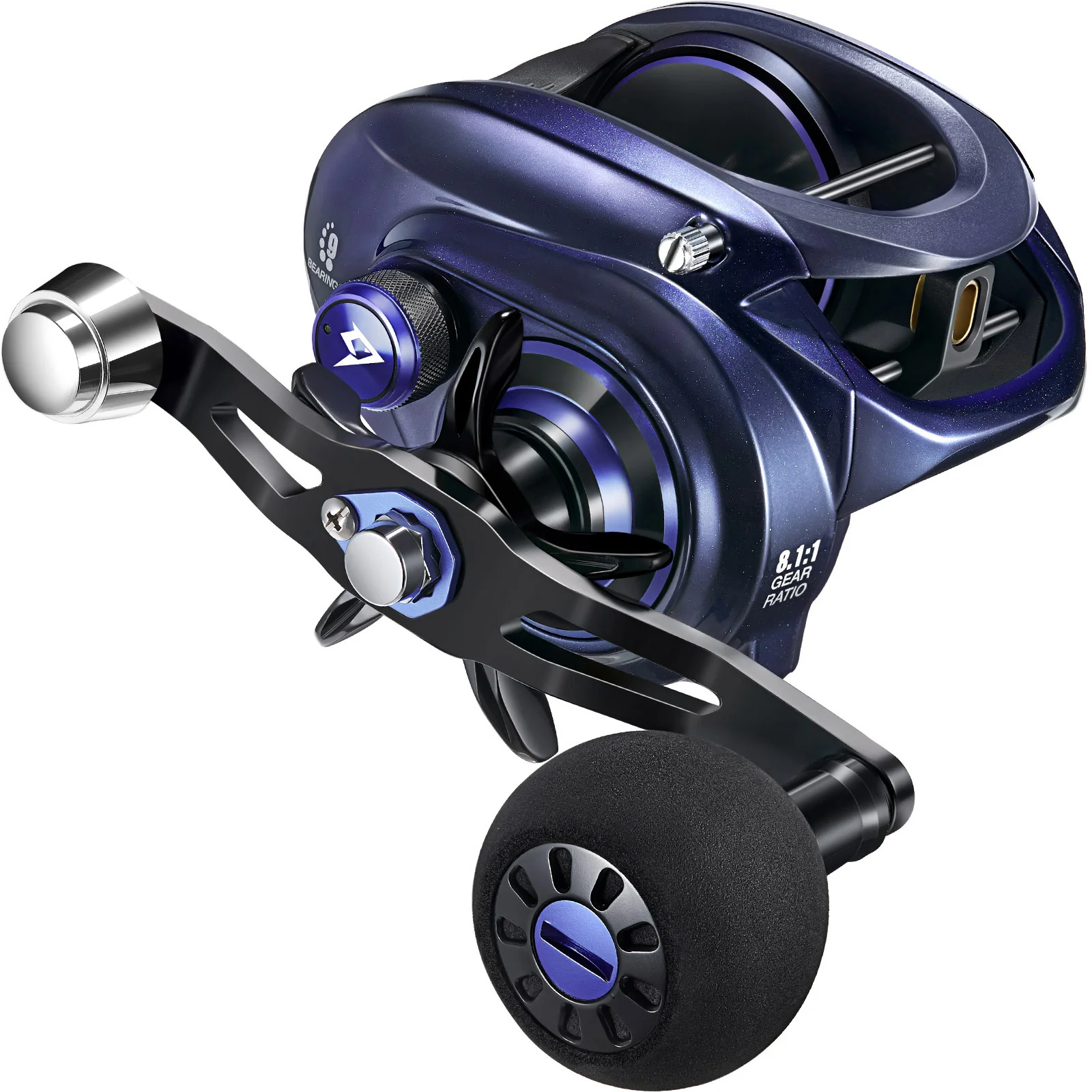 Wholesale Piscifun® 400 Model Saltwater  Freshwater Baitcasting Reel With Bait Clicker - Image 16