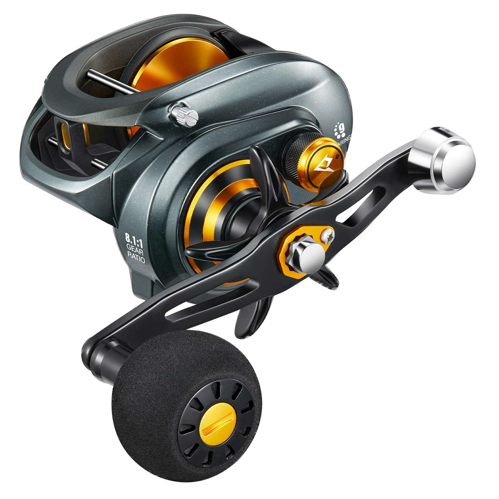 Wholesale Piscifun® 400 Model Saltwater  Freshwater Baitcasting Reel With Bait Clicker - Image 17