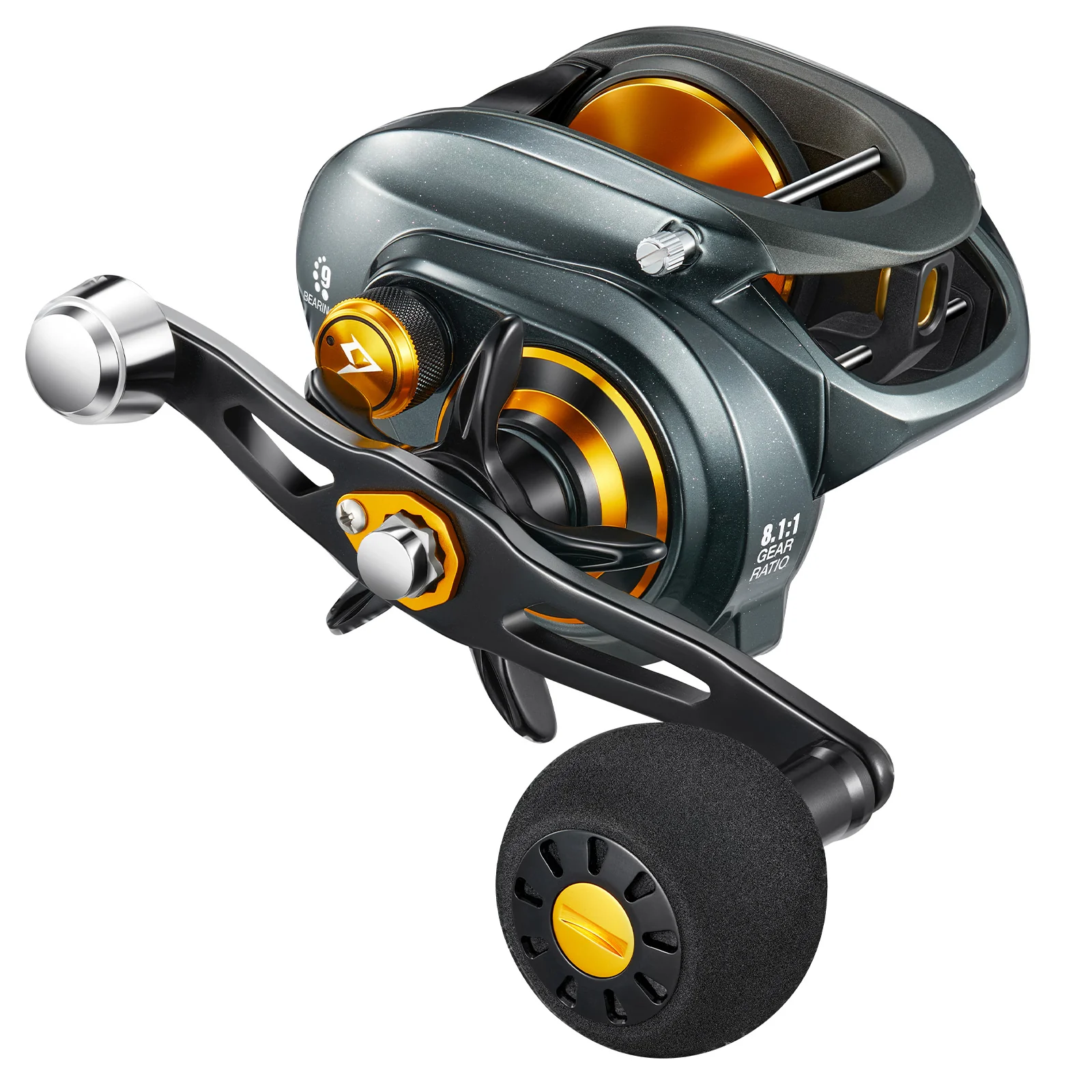 Wholesale Piscifun® 400 Model Saltwater  Freshwater Baitcasting Reel With Bait Clicker - Image 20