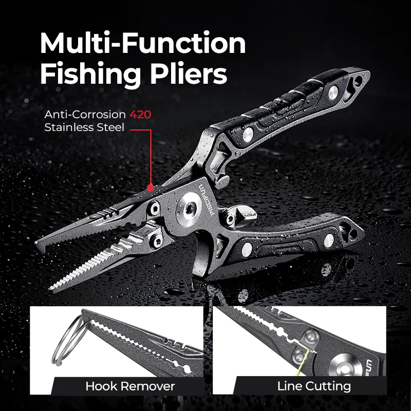 Piscifun® 6pc Fishing Tool Kit - Image 3