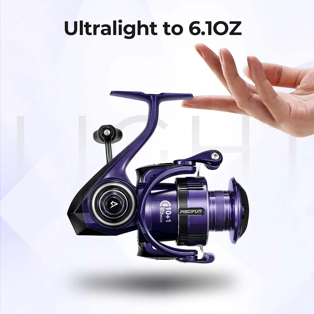 Piscifun® AlumiX  Spinning Reels Freshwater Fishing Reel - Image 4