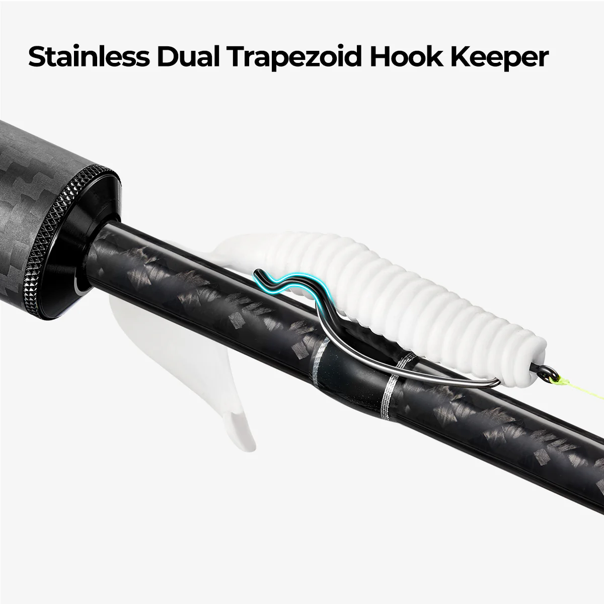 Piscifun® Carbon R1 The Lightest Carbon One Piece Spinning Rod Casting Rod - Image 17