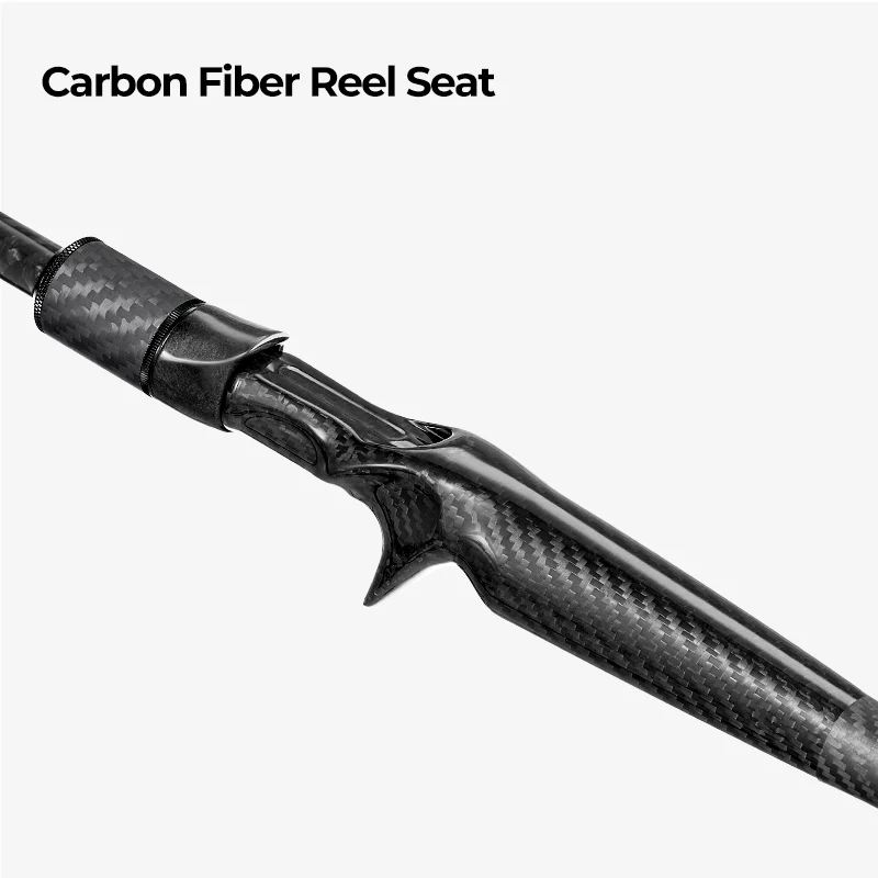 Piscifun® Carbon R1 The Lightest Carbon One Piece Spinning Rod Casting Rod - Image 12