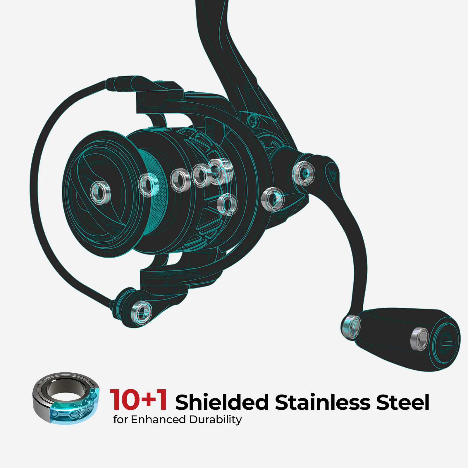 Piscifun® Carbon X Spinning Reel The Best Light Spinning Fishing Reel - Image 10