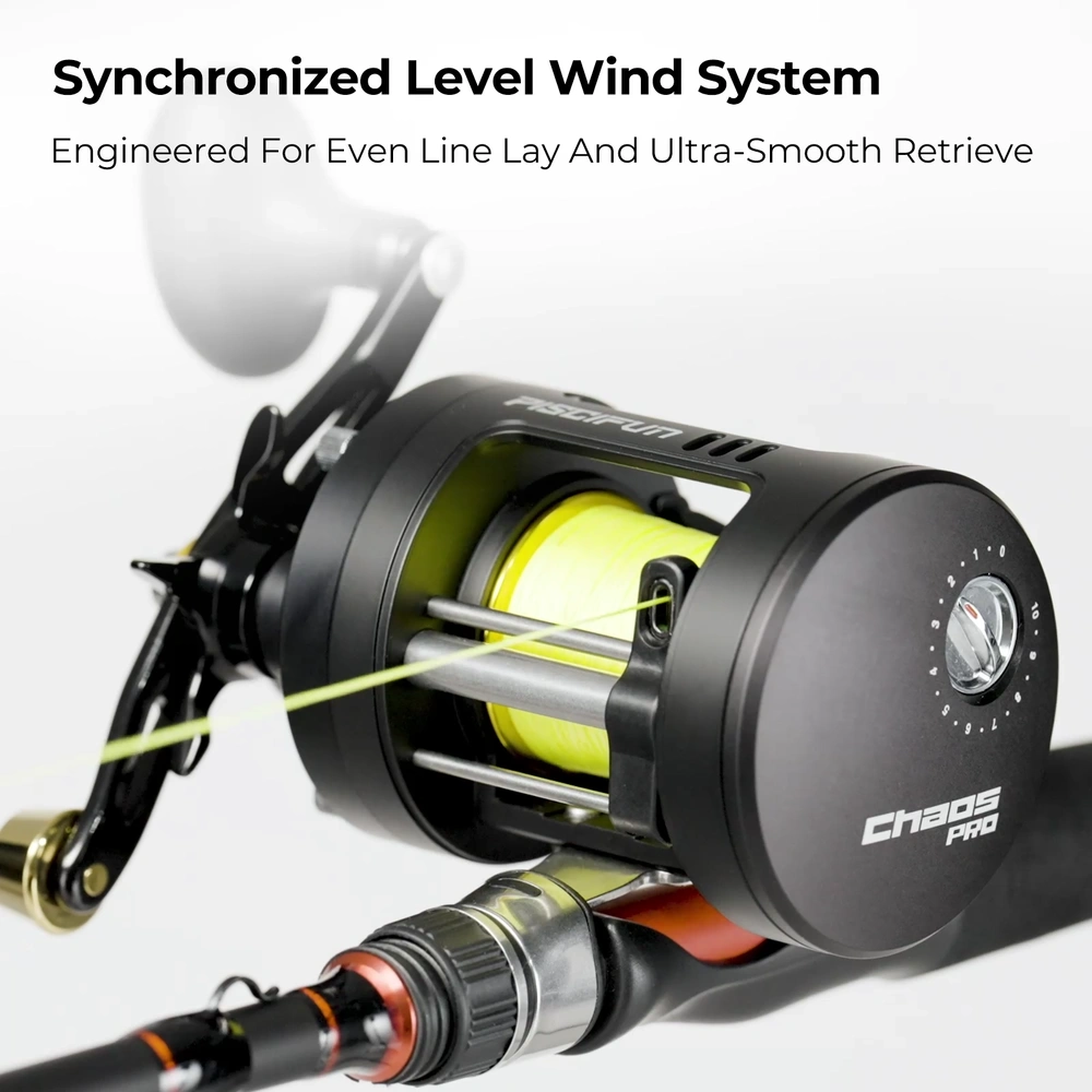 Wholesale Piscifun® Chaos Pro CNC Baitcasting Reel Freshwater Fishing - Image 11