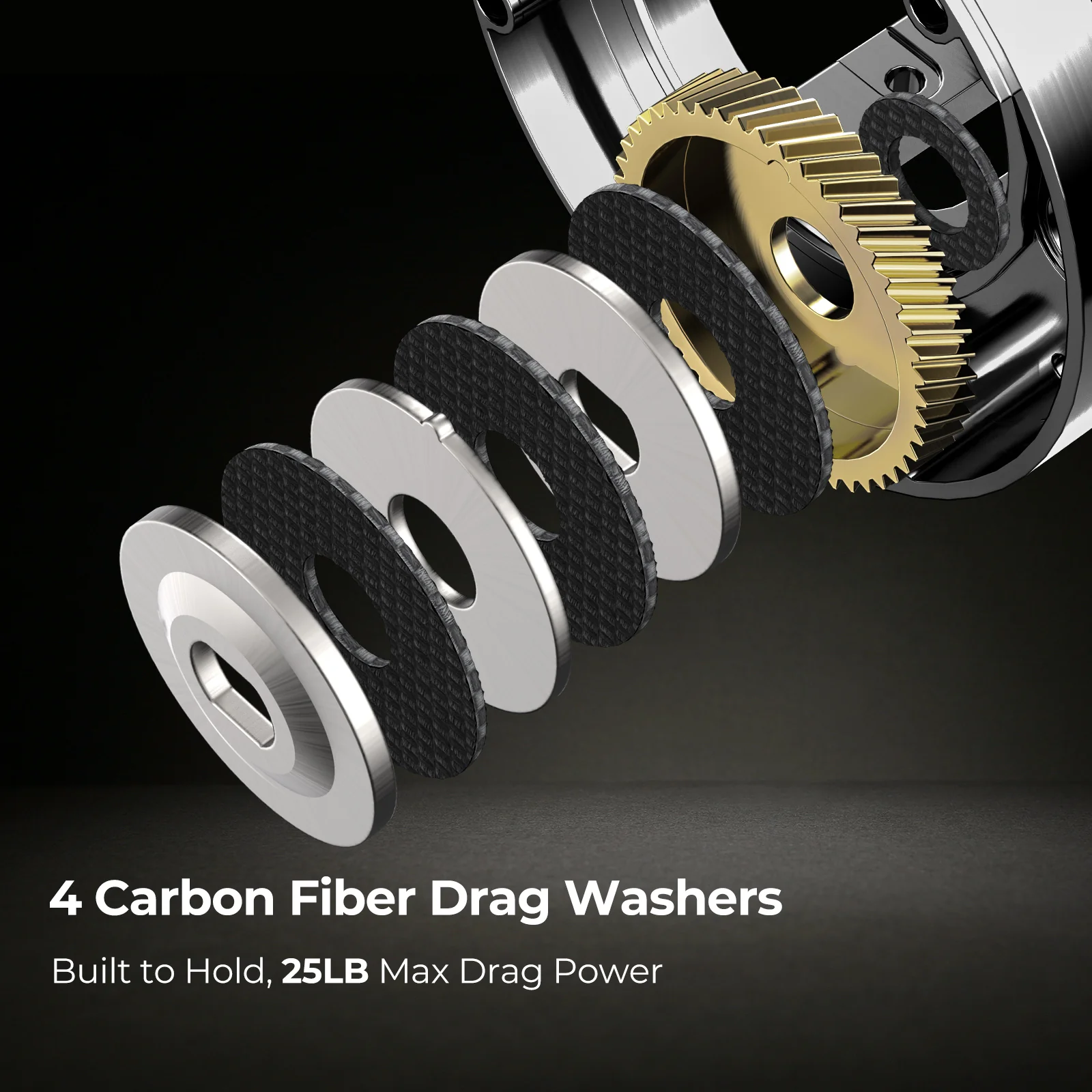 Wholesale Piscifun® Chaos Pro CNC Baitcasting Reel Freshwater Fishing - Image 19