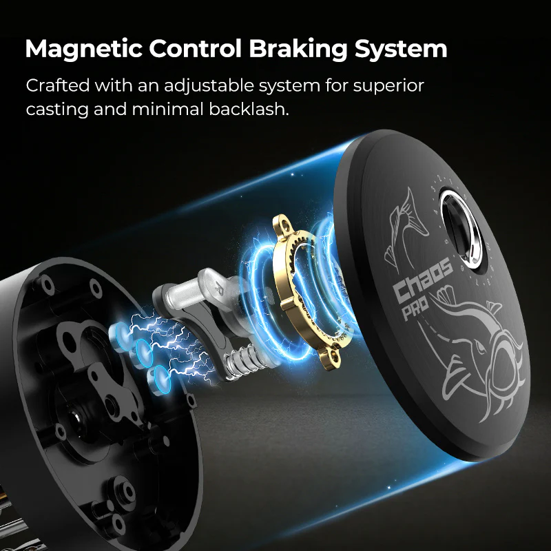 Wholesale Piscifun® Chaos Pro CNC Baitcasting Reel Freshwater Fishing - Image 9