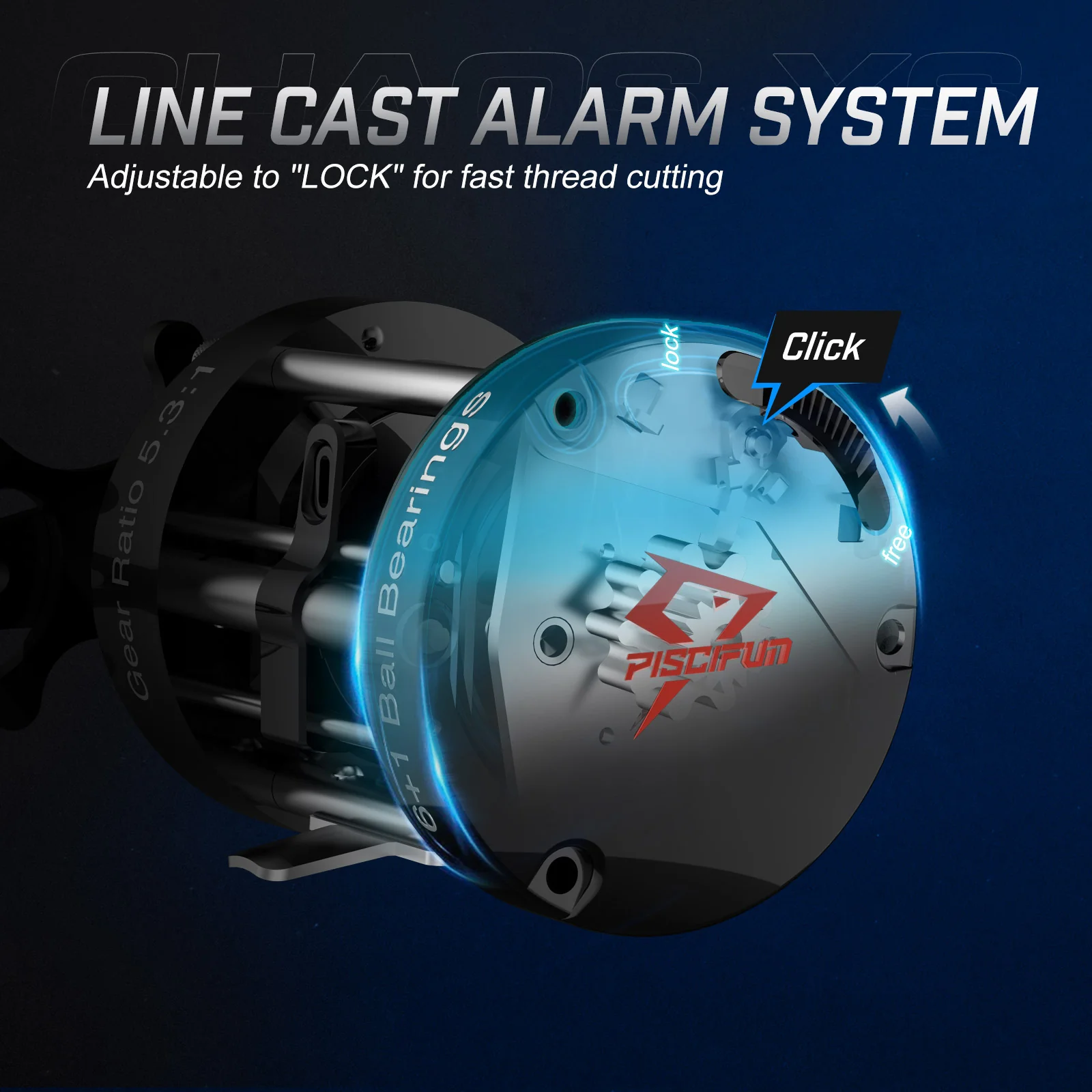 Wholesale Piscifun® Chaos XS Round Baitcasting Reel, Casting Reels - Image 13