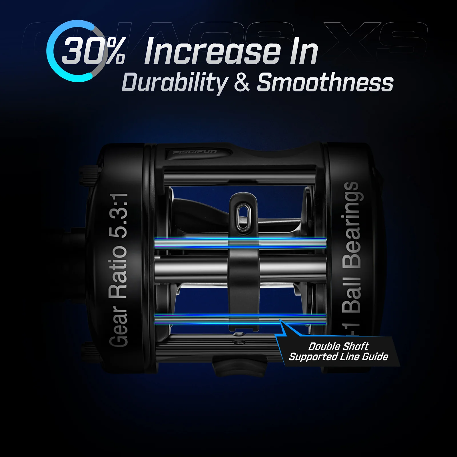 Wholesale Piscifun® Chaos XS Round Baitcasting Reel, Casting Reels - Image 15