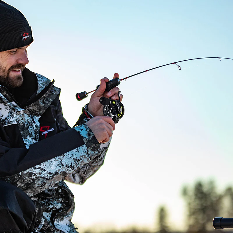 Wholesale Piscifun® ICX FrostⅡ Carbon Free Fall Ice Fishing Reel with Anti-Tangle Spool - Image 8