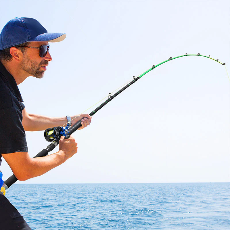 PISCIFUN® LED LumiCat II Catfish Rods , 2 Piece Casting Rods - Image 16