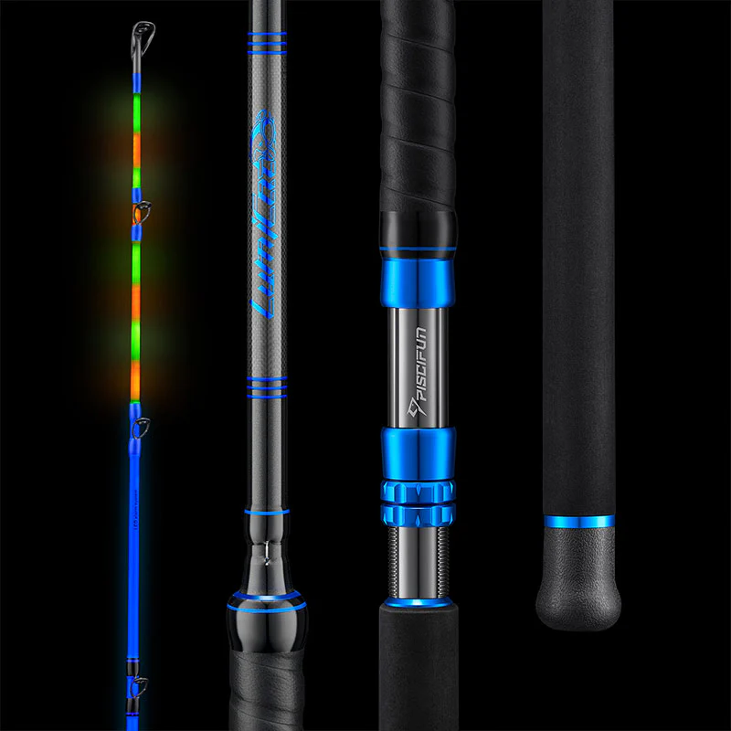 PISCIFUN® LED LumiCat II Catfish Rods , 2 Piece Casting Rods - Image 17