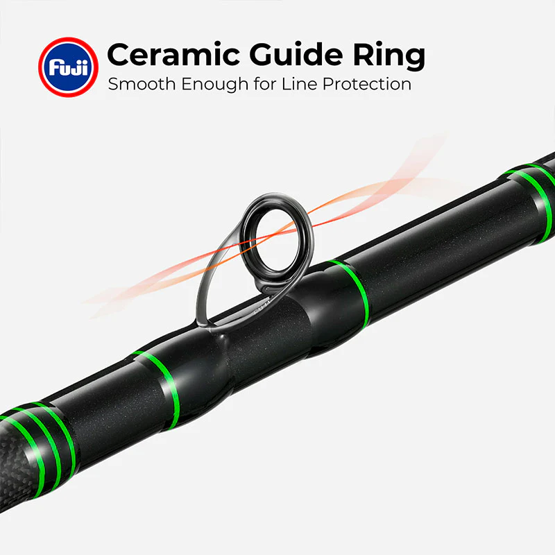 PISCIFUN® LED LumiCat II Catfish Rods , 2 Piece Casting Rods - Image 4