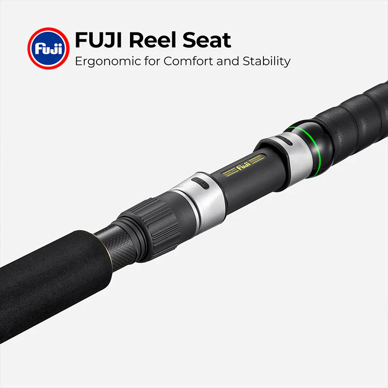 PISCIFUN® LED LumiCat II Catfish Rods , 2 Piece Casting Rods - Image 6