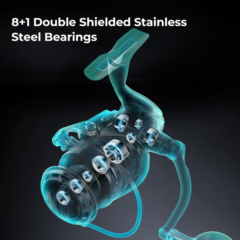 Piscifun®NautiX Saltwater Spinning Reel Aluminum Body Fishing Reel - Image 7