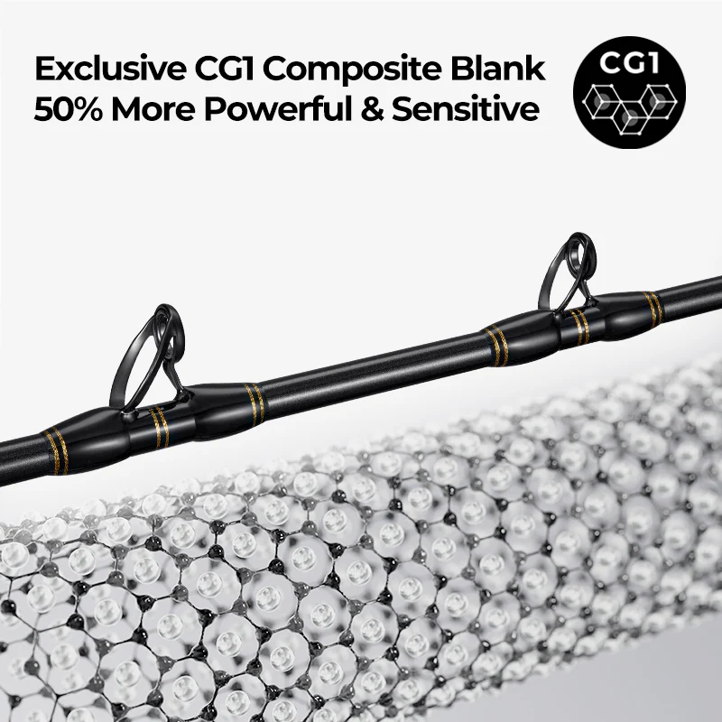 Piscifun Saltflow Bent‑Butt Offshore Saltwater Boat Rod - Image 5